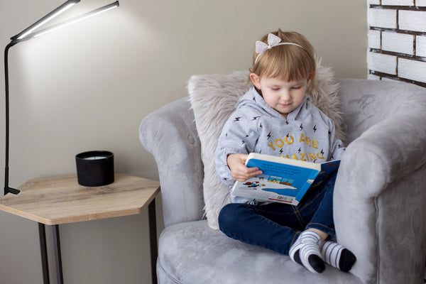 Reading Desk Lamp with Eye Protection