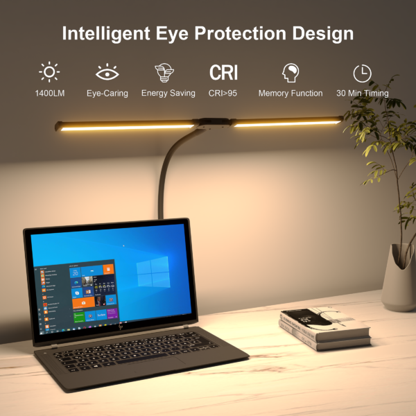 12W Desk Lamp for Office Home - Image 5