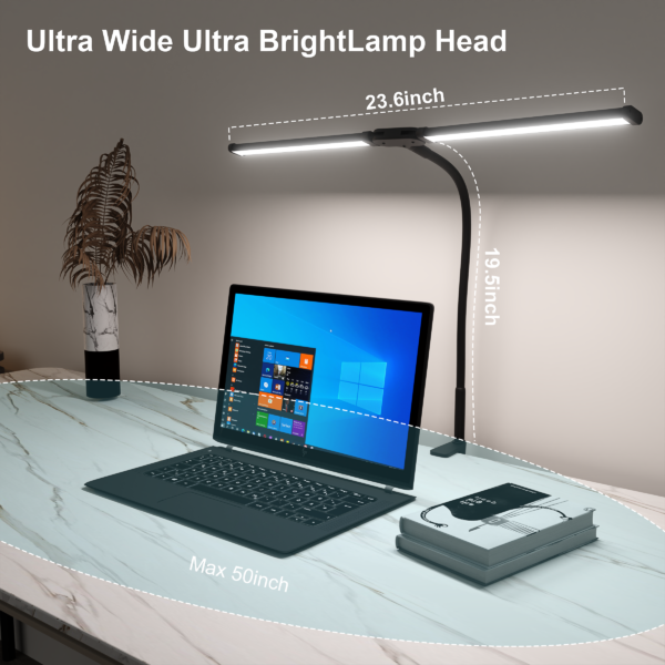 12W Desk Lamp for Office Home - Image 2