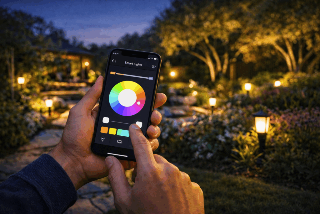 Master the Art of High-End Smart Landscape Lighting